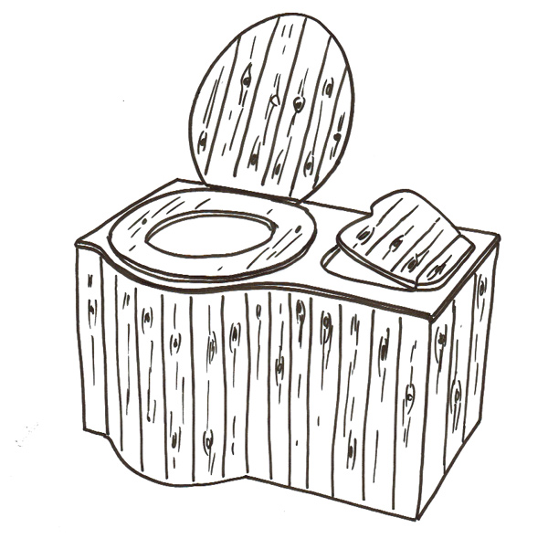 Les toilettes sèches – Le Grand Potager